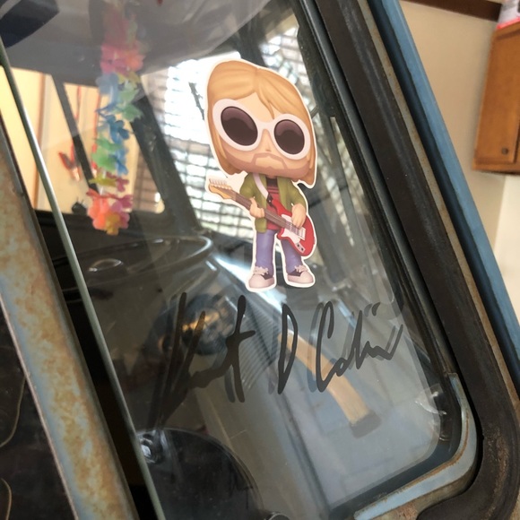 Kurt Cobain Funko POP #64 sticker - Picture 5 of 8
